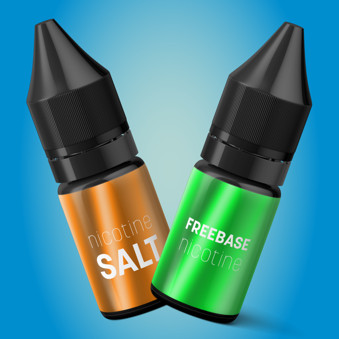 Nikotinsalze vs. Freebase Nikotin: Was ist der Unterschied und was ist stärker?