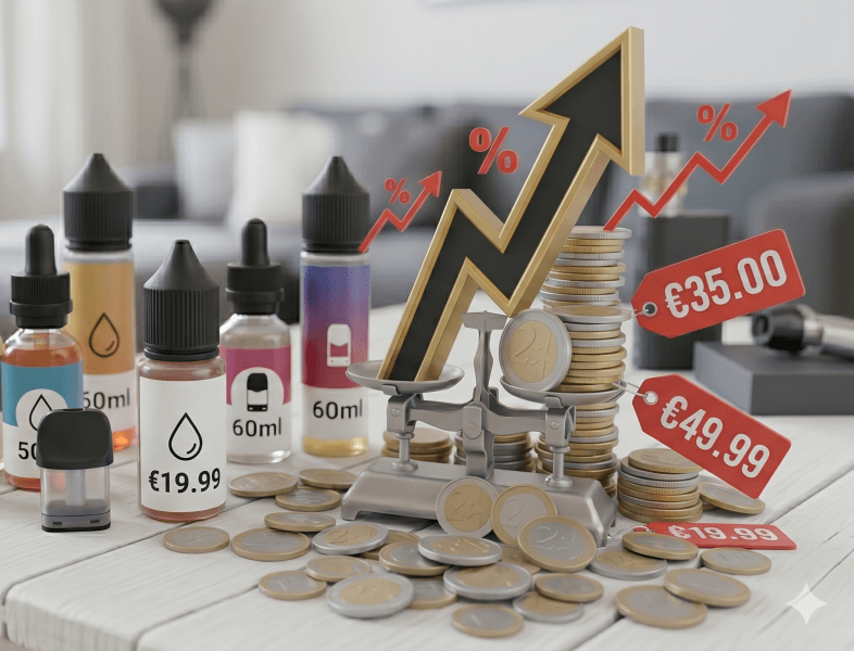 Liquidsteuer 2026 in Deutschland: Warum E-Liquids, Pods und Nikotinshots teurer geworden sind?