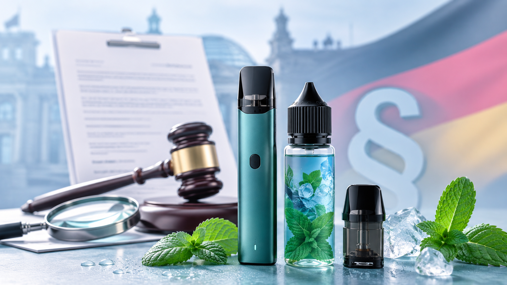 Minze-Vapes 2026: Cool Mint E-Liquids, Pods & die aktuelle Rechtslage im Überblick