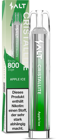 SALT Cristallite Einweg E-Zigarette Apple Ice 20mg/ml