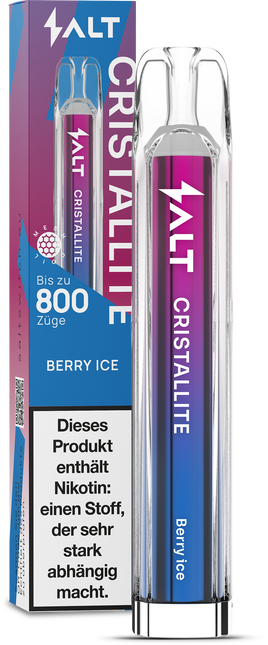 SALT Cristallite Einweg E-Zigarette Berry Ice 20mg/ml