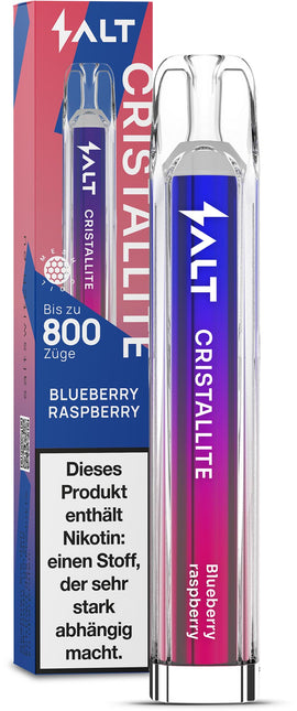 Salt Cristallite Blueberry Raspberry 2ml Combo