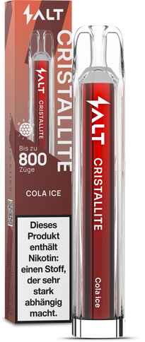 SALT Cristallite Einweg E-Zigarette Cola Ice 20mg/ml