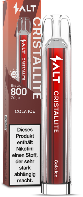 SALT Cristallite Einweg E-Zigarette Cola Ice 20mg/ml