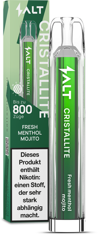SALT Cristallite Einweg E-Zigarette Fresh Menthol Mojito 20mg/ml