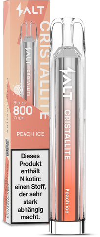 SALT Cristallite Einweg E-Zigarette Peach Ice 20mg/ml
