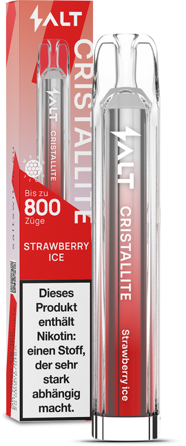SALT Cristallite Einweg E-Zigarette Strawberry Ice 20mg/ml