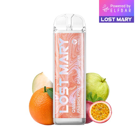 Lost Mary QM 600 Passion Fruit Orange Guava 20mg Einweg E-Zigarette