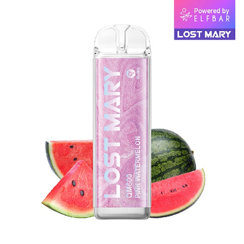 Lost Mary QM 600 Pink Watermelon 20mg Einweg E-Zigarette