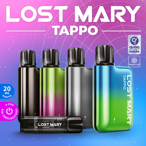 Lost Mary Tappo Prefilled Pod Kit wiederaufladbares Pod-System