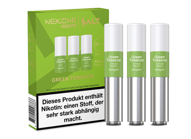 Salt NexiOne Pods 2er Packung Green Tobacco 3,6ml Combo