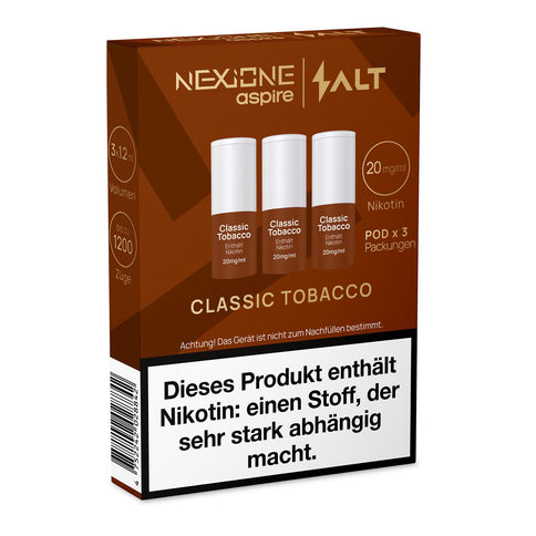 Salt NexiOne Pods 2er Packung Classic Tobacco 3,6ml Box