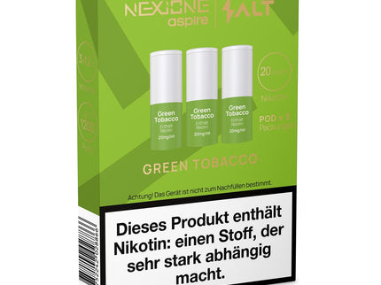Salt NexiOne Pods 2er Packung Green Tobacco 3,6ml Box