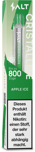 SALT Cristallite Einweg E-Zigarette Apple Ice 20mg/ml