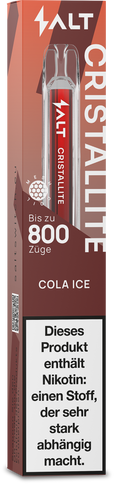 SALT Cristallite Einweg E-Zigarette Cola Ice 20mg/ml