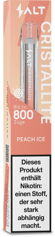 Salt Cristallite Peach Ice 2ml Box