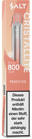 SALT Cristallite Einweg E-Zigarette Peach Ice 20mg/ml