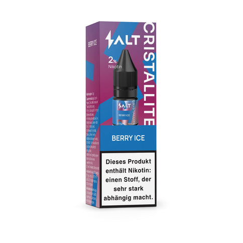 Salt Cristallite E-Liquid Berry Ice 10ml Box