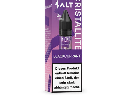 Salt Cristallite E-Liquid Blackcurrant 10ml Box
