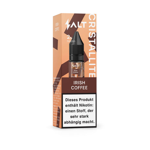 Salt Cristallite E-Liquid Irish Coffee 10ml Box