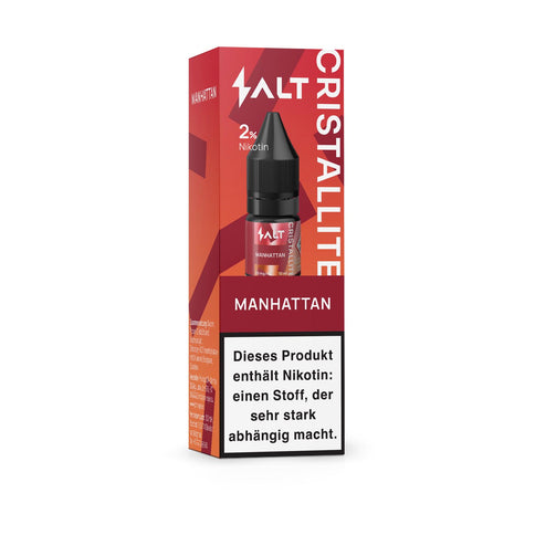 Salt Cristallite E-Liquid Manhattan 10ml Box