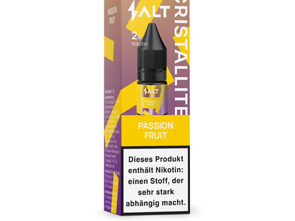 Salt Cristallite E-Liquid Passion Fruit 10ml Box