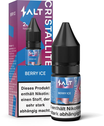 Salt Cristallite E-Liquid Berry Ice 10ml Combo
