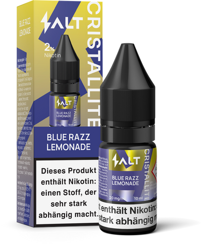 SALT Cristallite E-Liquid Blue Razz Lemonade 20mg/ml 