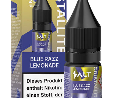 Salt Cristallite E-Liquid Blue Razz Lemonade 10ml Combo