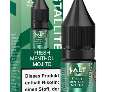 Salt Cristallite E-Liquid Fresh Menthol Mojito 10ml Combo