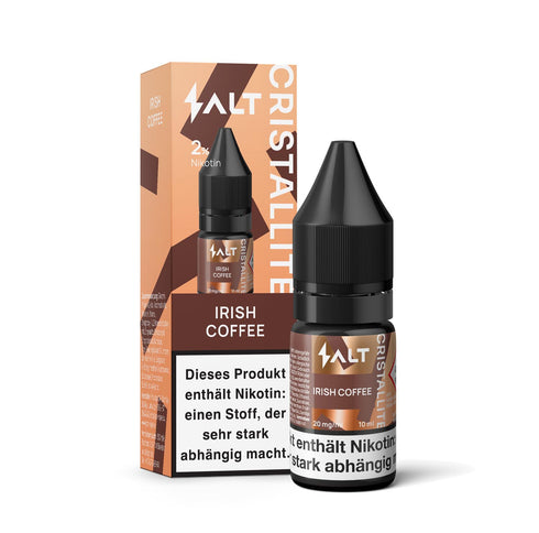 Salt Cristallite E-Liquid Irish Coffee 10ml Combo