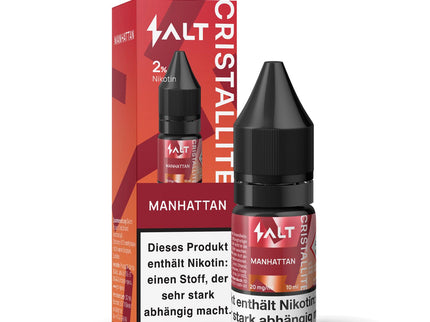Salt CRISTALLITE Liquid 10ml Manhattan Nikotinsalz Liquid