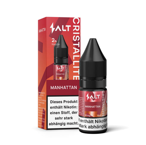 Salt Cristallite E-Liquid Manhattan 10ml Combo