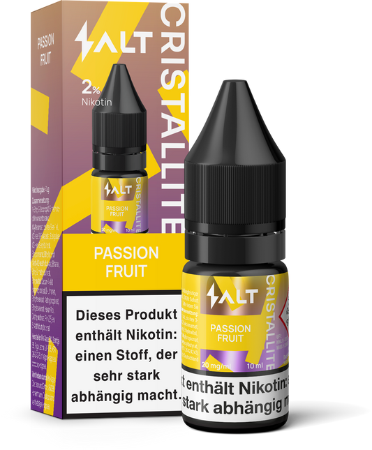 SALT Cristallite E-Liquid Passion Fruit 20mg/ml 