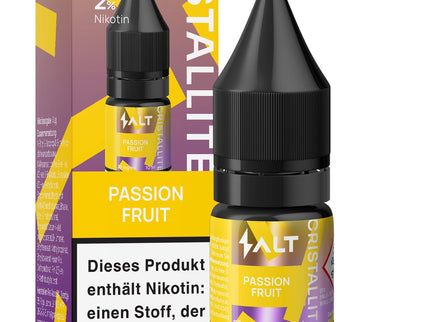 Salt Cristallite E-Liquid Passion Fruit 10ml Combo