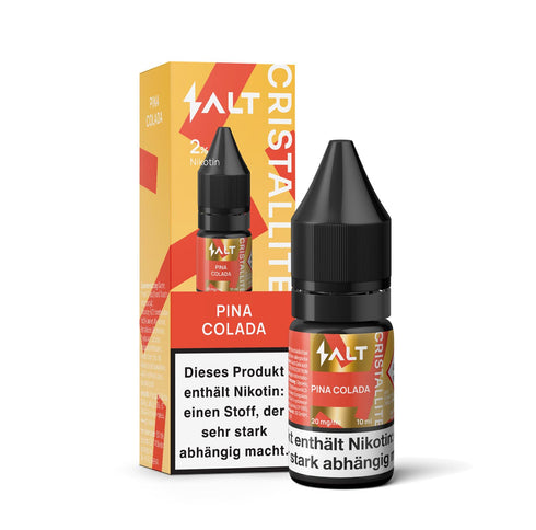 Salt Cristallite E-Liquid Pina Colada 10ml Combo