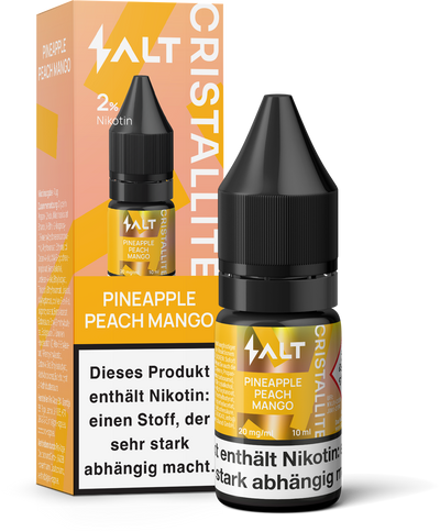 SALT Cristallite E-Liquid Pineapple Peach Mango 20mg/ml 