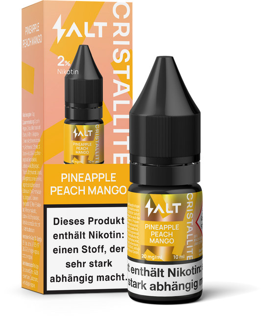 SALT Cristallite E-Liquid Pineapple Peach Mango 20mg/ml 