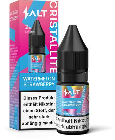 SALT Cristallite E-Liquid Watermelon Strawberry 20mg/ml 