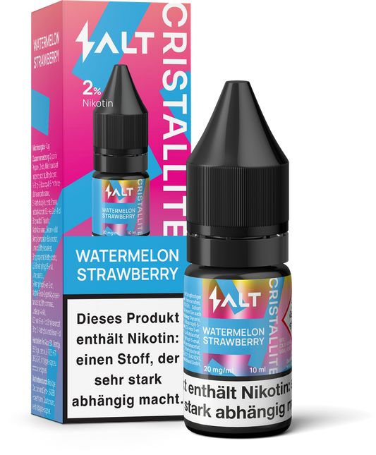 SALT Cristallite E-Liquid Watermelon Strawberry 20mg/ml 