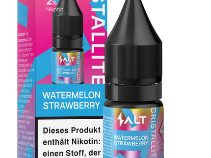 Salt Cristallite E-Liquid Watermelon Strawberry 10ml Combo