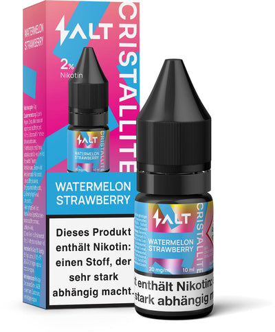 Salt Cristallite E-Liquid Watermelon Strawberry 10ml Combo