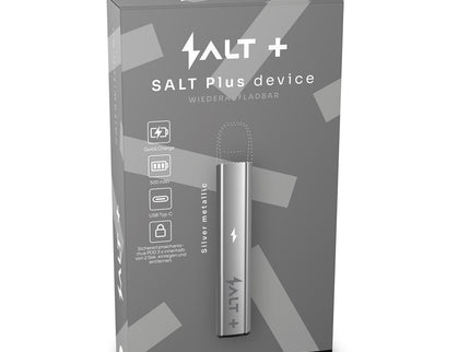 Salt Plus Device Silver Metalic