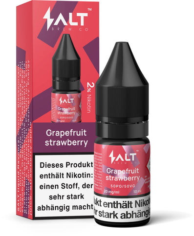 Salt E-Liquid Grapefruit Strawberry 10ml Combo