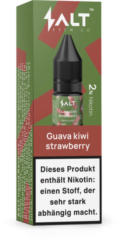 Salt E-Liquid Guava Kiwi Strawberry 10ml Box