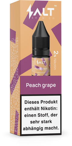 Salt E-Liquid Peach Grape 10ml Box