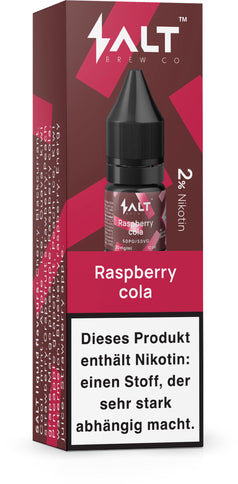 Salt E-Liquid Raspberry Cola 10ml Box