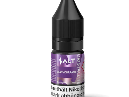 Salt Cristallite E-Liquid Blackcurrant 10ml Bottle