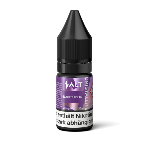 SALT Cristallite E-Liquid Blackcurrant 20mg/ml 