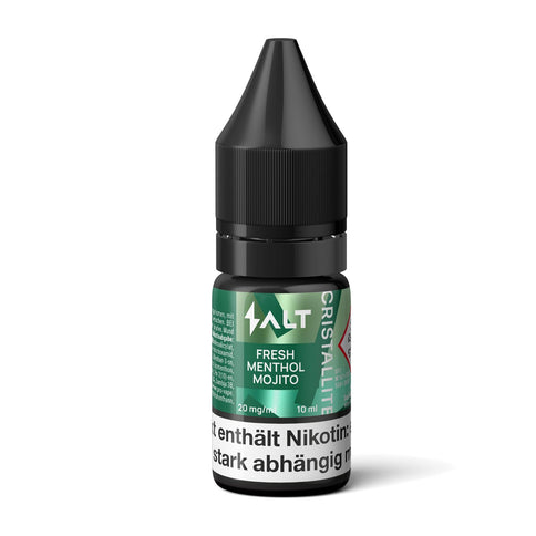 Salt Cristallite E-Liquid Fresh Menthol Mojito 10ml Bottle